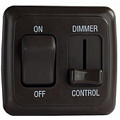 Valterra Dimmer Switch - Double Black  - D3215