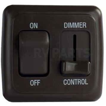 Valterra Dimmer Switch - Double Black  - D3215