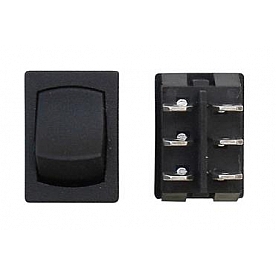Valterra Multi Purpose Switch Black Mini Rocker - E241