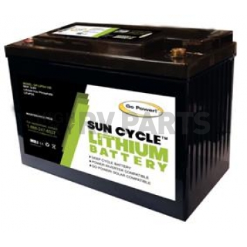 Go Power Lithium 12 Volt Solar Battery 82738