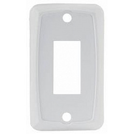 JR Products Multi Purpose Switch Faceplate White - 128415