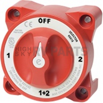 Blue Sea 4 Position Selector Battery Disconnect Switch - 350 Amp - 9001E-BSS