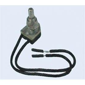 Valterra Push Button Switch Black/ Silver - PL16