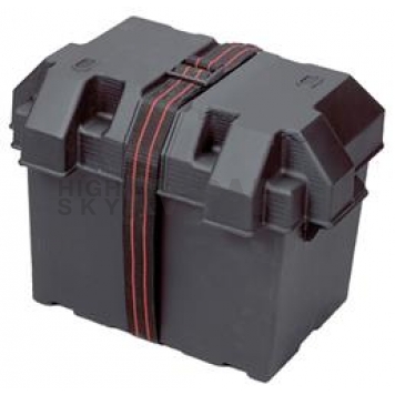 Powerhouse Group 27 Battery Box - Black Plastic - 13035