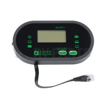 Zamp Solar Battery Charger Remote Control 30 Watt with 23' Wire - ZS-RT1