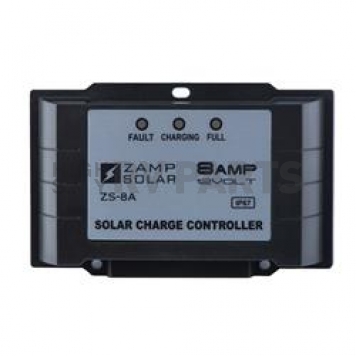 Zamp Solar Battery Charge Controller 8-Amp 5-Stage 135 Watt - ZS-8AW