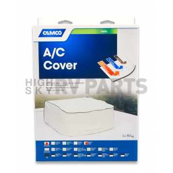 Camco Air Conditioner Cover for Dometic Brisk II White - 45399