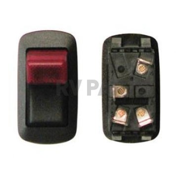 Valterra Multi Purpose Switch Black Or Red Rocker - 260B412