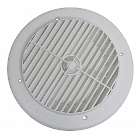 Valterra Heating/ Cooling Register - Round White - A10-3355VP