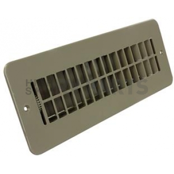 JR Products Heating/ Cooling Register - Rectangular Tan - 288-86-AB-TN-A