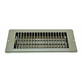 AP Products Heating/ Cooling Register - Rectangular Brown - 013-628