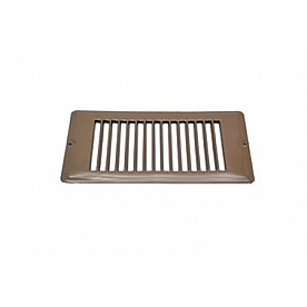 AP Products Heating/ Cooling Register - Rectangular Brown - 013-632