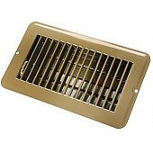 JR Products Heating/ Cooling Register - Rectangular Brown - 02-28975