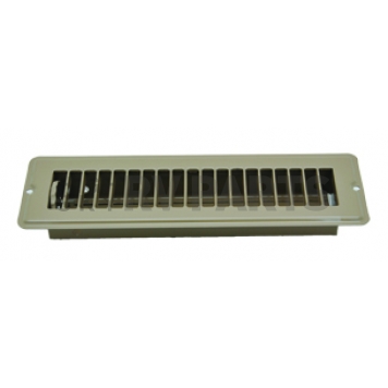 AP Products Heating/ Cooling Register - Rectangular Brown - 013-641