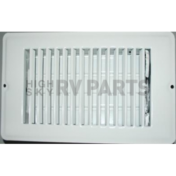 AP Products Heating/ Cooling Register - Rectangular White - 013-625