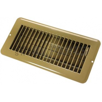 JR Products Heating/ Cooling Register - Rectangular Brown - 02-29015