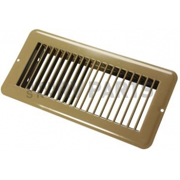JR Products Heating/ Cooling Register - Rectangular Brown - 02-28995