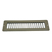 AP Products Heating/ Cooling Register - Rectangular Brown - 013-643