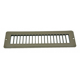 AP Products Heating/ Cooling Register - Rectangular Brown - 013-643