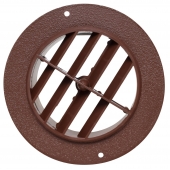 Valterra Heating/ Cooling Register - Round Brown - A10-3337VP