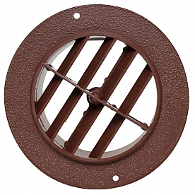 Valterra Heating/ Cooling Register - Round Brown - A10-3337VP