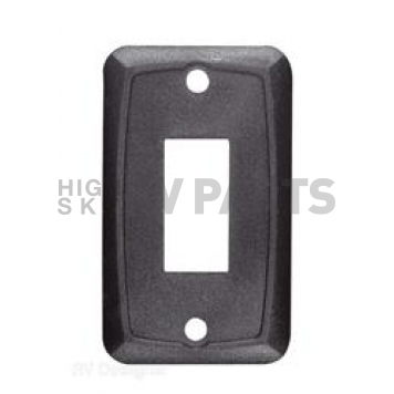 RV Designer Multi Purpose Switch Faceplate Black - S385