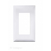 RV Designer Multi Purpose Switch Faceplate White - S849
