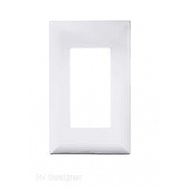 RV Designer Multi Purpose Switch Faceplate White - S849