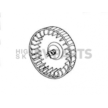 Suburban Furnace Combustion Wheel for NT Series/ P30S - 350110