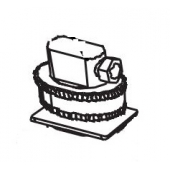 Norcold Ice Maker Water Inlet Hose Adapter 61679622