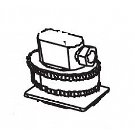 Norcold Ice Maker Water Inlet Hose Adapter 61679622