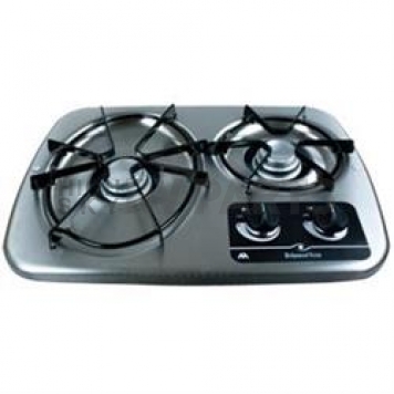 Dometic Drop-In Stove Top Cover for Wedgewood DV Series 2-Burner White - 56438
