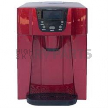Contoure Ice Machine with Automatic Defrost - Red 110 Volt - RV-225-RED