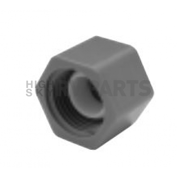 Zurn Fitting Plug/Test Cap Acetal Gray - QTC4F