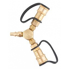 Marshall Excelsior Propane Adapter Fitting - Brass - ME22YP