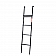 Topline Manufacturing Ladder - RV Bunk Aluminum Black - BL200-05-2