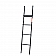 Topline Manufacturing Ladder - RV Bunk Aluminum Black - BL200-07-2