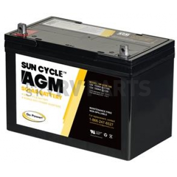 Go Power NRG Life 12 Volt AGM Solar Battery - 76285