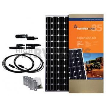 Samlex Solar Expansion Solar Kit 85 Watts Rigid Panel - SRV-EXP-85-KIT