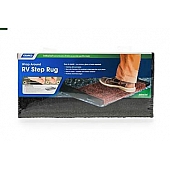Camco Entry Step Rug - 22 Inch x 20 Inch Brown - 42938