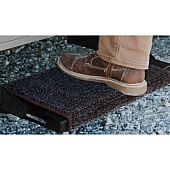 Camco Entry Step Rug - 17-1/2 Inch x 18 Inch Black - 42915