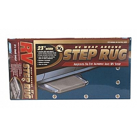 Camco Entry Step Rug - 22 Inch x 23 Inch Blue - 42934