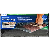 Camco Entry Step Rug - 17-1/2 Inch x 18 Inch Brown - 42917