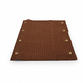 Camco Entry Step Rug - 23 Inch x 18 Inch Brown - 42955