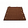 Camco Entry Step Rug - 23 Inch x 18 Inch Brown - 42955