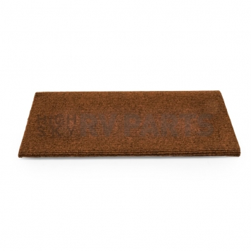 Camco Entry Step Rug - 17-1/2 Inch x 18 Inch Brown - 42906