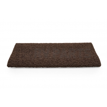 Camco Entry Step Rug - 22 Inch x 23 Inch Brown - 42967-1