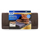 Camco Entry Step Rug - 22 Inch x 23 Inch Brown - 42967