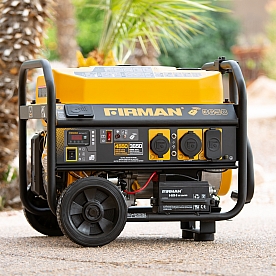 Firman Power Generator - 3650 Watt Gasoline Type - P03608