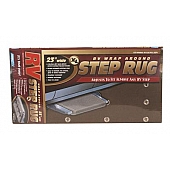 Camco Entry Step Rug - 22 Inch x 23 Inch Brown - 42931